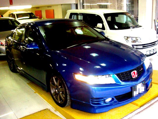 mm本田雅阁 euro-r 蓝色直板