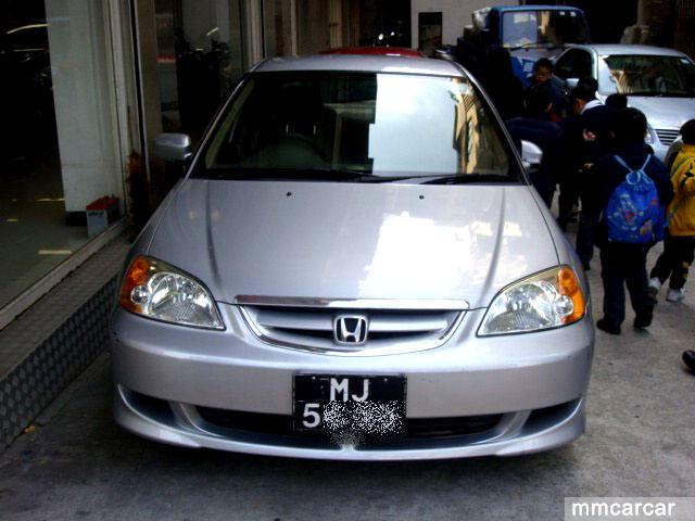 MJ本田CIVIC1.5銀色自動波