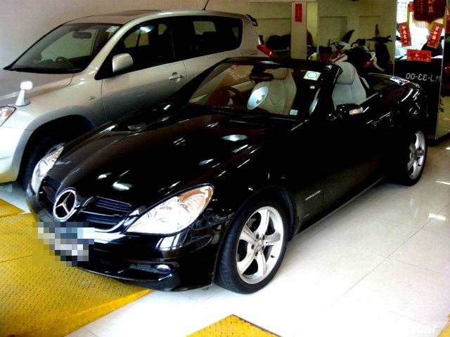 MM平治SLK200開蓬跑車黑色