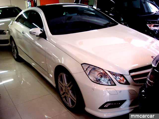 平治E350Coupe白色一手