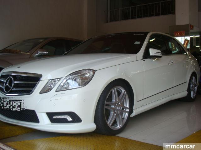 新款平治E300 AMG白色
