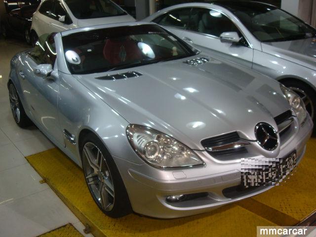 平治SLK200開蓬硬頂小跑銀色