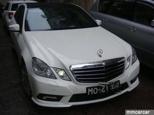 MO平治E300AMG白色