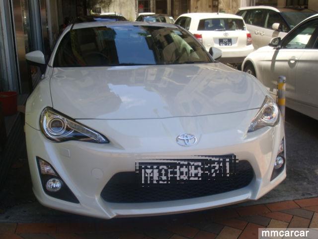新款豐田FT86跑車手波白色
