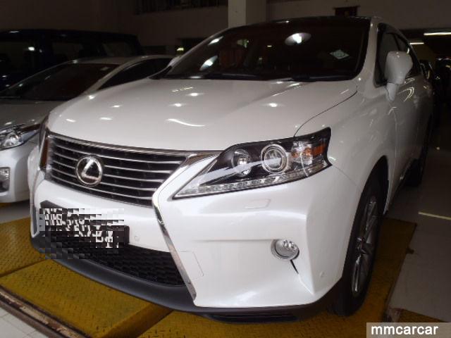 新款凌志RX350白色3個月車