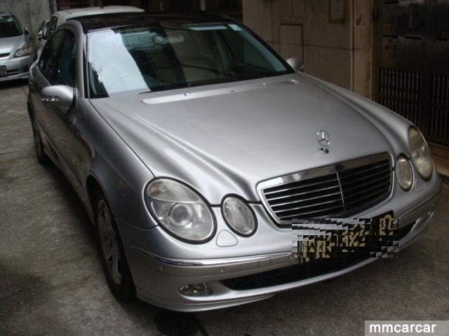 特價平治E240天幕頂連靚車牌銀色