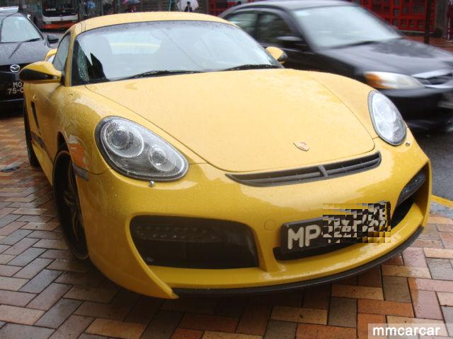 保時捷CAYMAN S 3.4黃色自動波