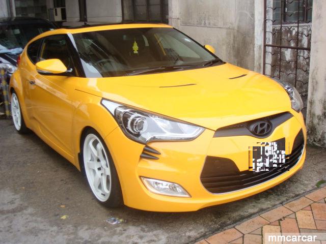 現代VELOSTER1.6自動波黃色