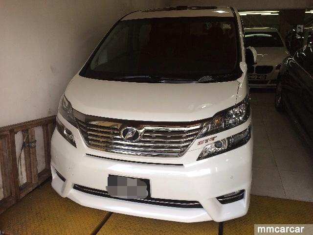 豐田Vellfire2.4七人車三電門白色極少咪