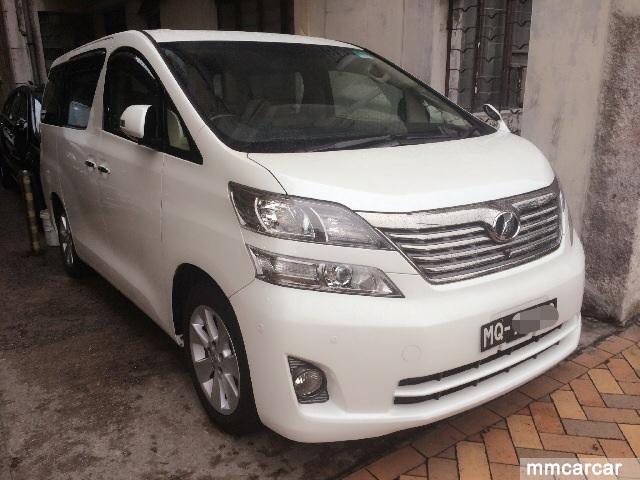 MQ豐田VELLFIRE3.5頂級三電門原廠影音白色