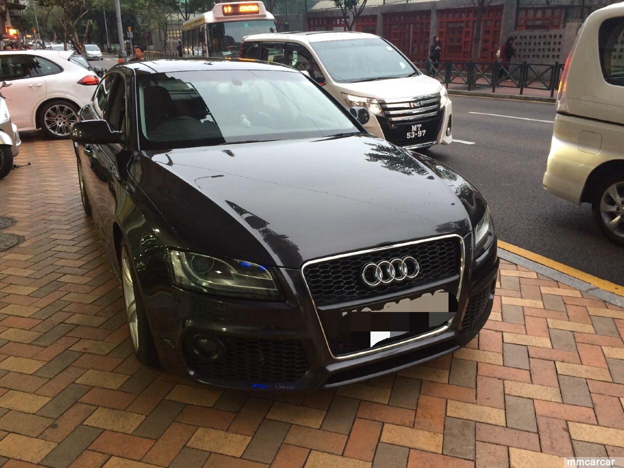 奧迪AUDI A5 2.0T天窗包圍灰黑色